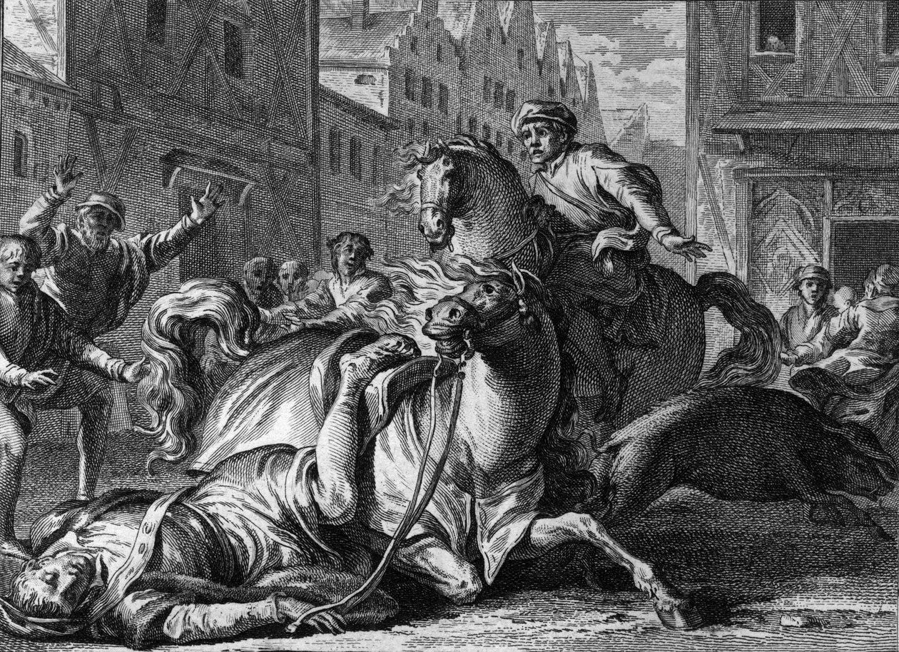 Mort de Philippe de France (1116-1131), Paris - Jean Michel the Younger Moreau