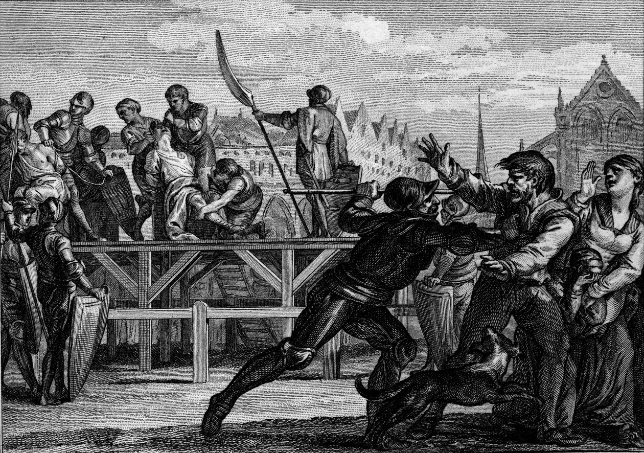 Punition de Bernard, roi d