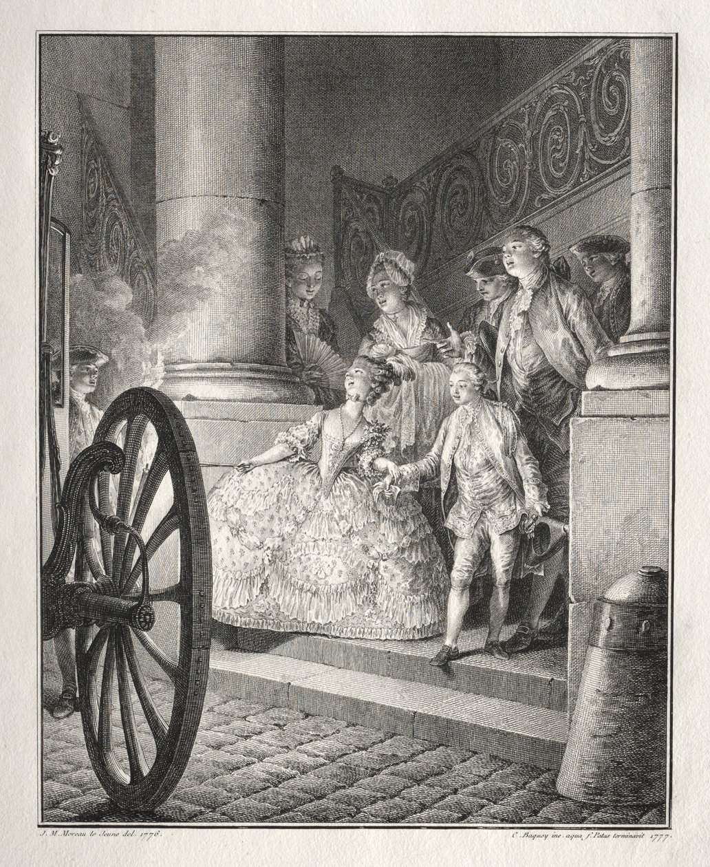 Rétif de la Bretonne : Les Petits Parrains - Jean Michel the Younger Moreau