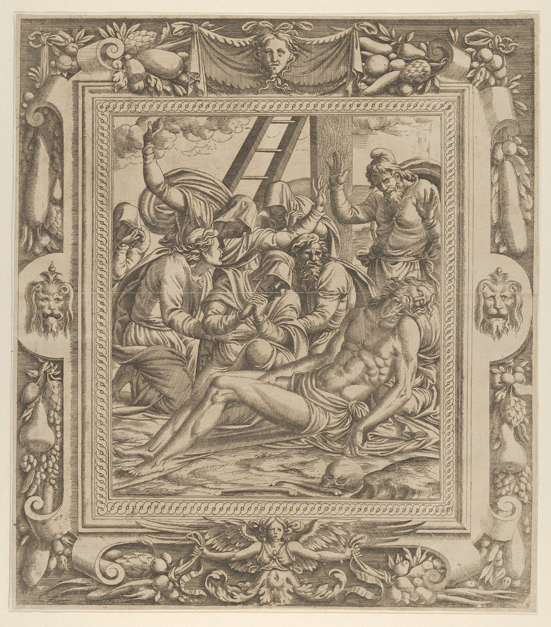 La Lamentation sur le Christ, 1535-55 - Jean Mignon