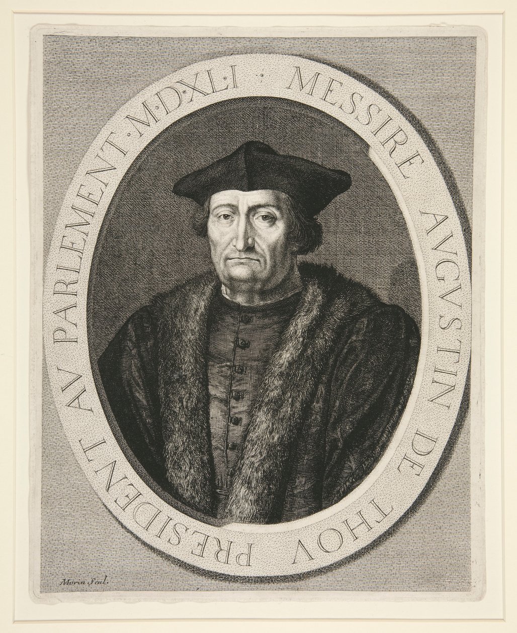 Augustin de Thou, Président du Parlement de Paris de 1535 à 1544 - Jean Morin