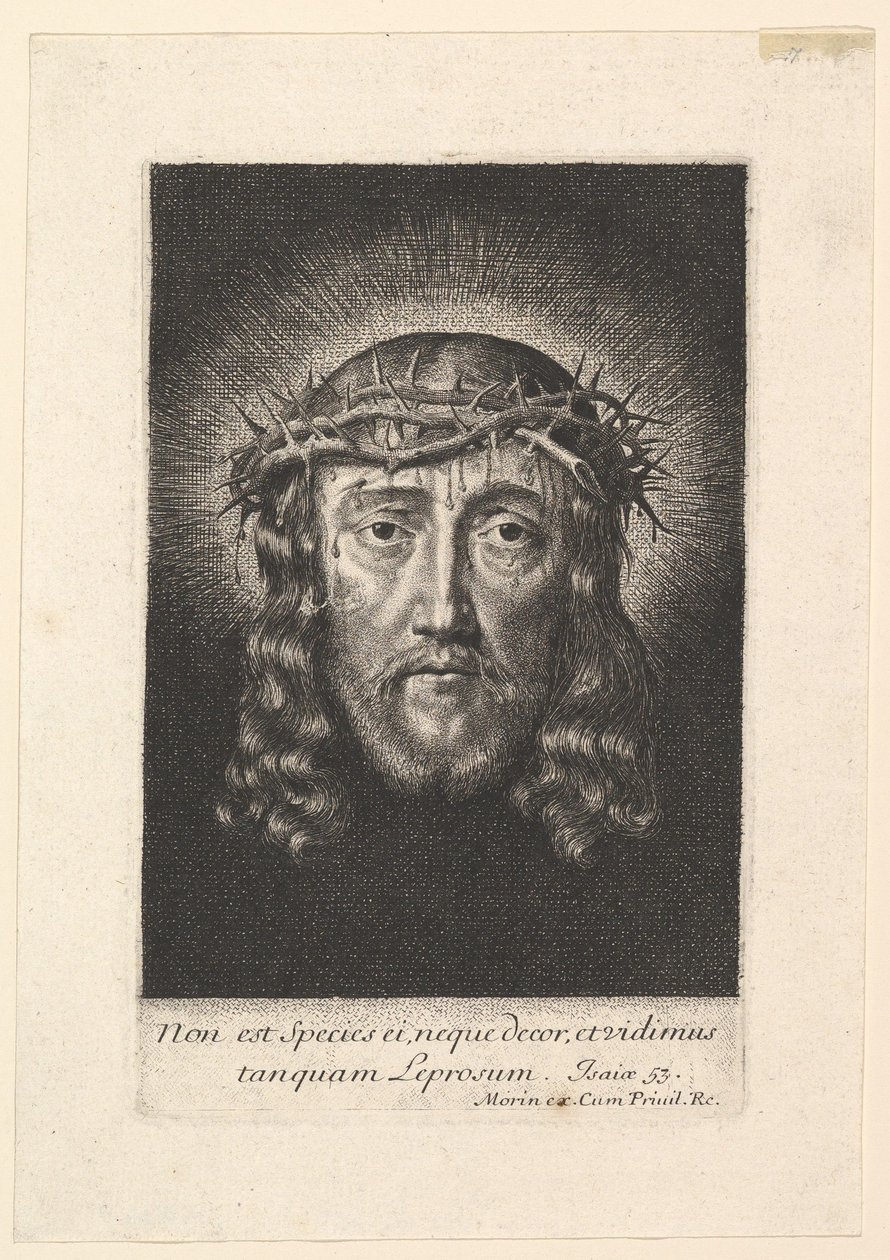 La sainte face couronnée d