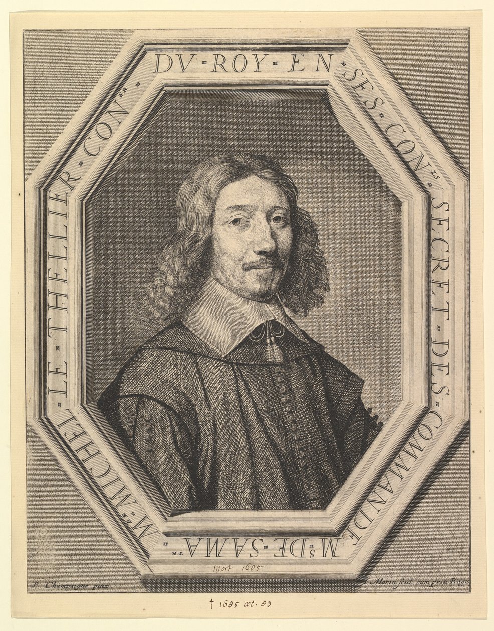 Michel Le Tellier, conseiller du roi - Jean Morin