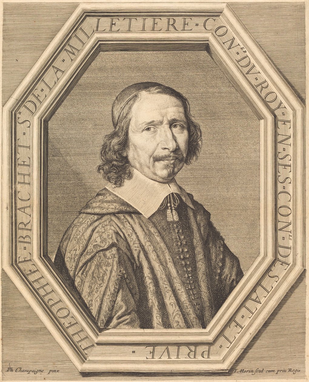 Théophile Brachet de la Milletière - Jean Morin after Philippe de Champaigne