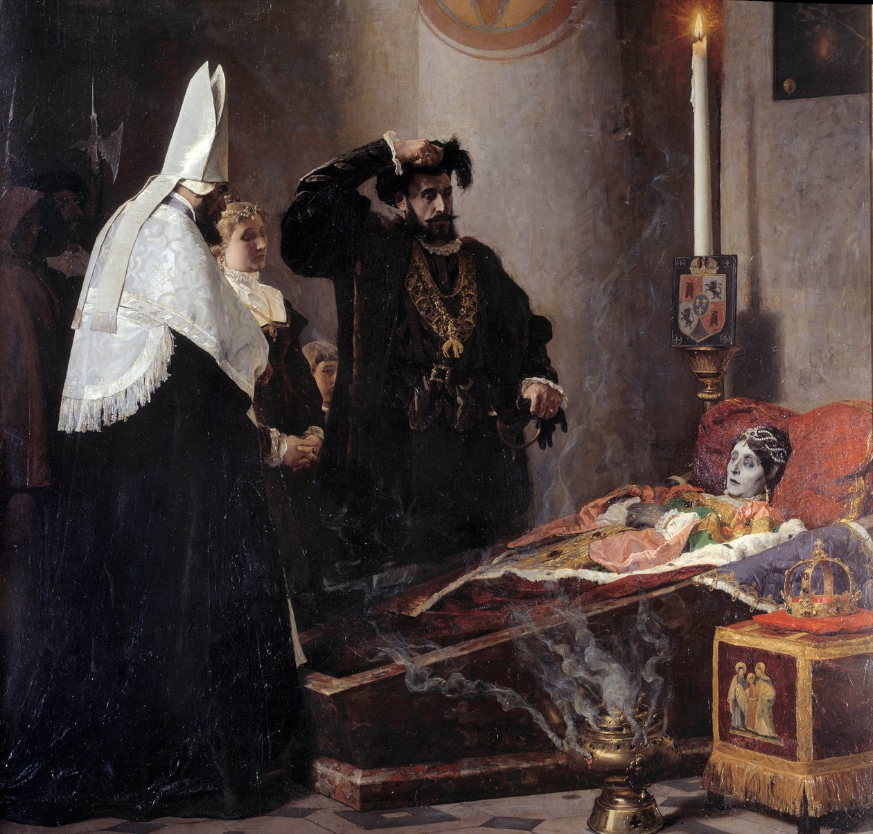 François Borgia (San Francisco de Borja) - Jean Paul Laurens