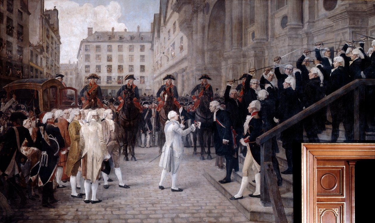 Louis XVI reçu par le nouveau maire de Paris, 17 juillet 1789 - Jean Paul Laurens