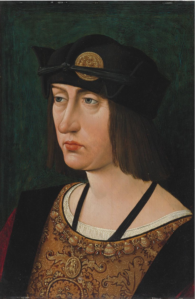 Portrait de Louis XII, Roi de France 1498-1515 - Jean Perreal