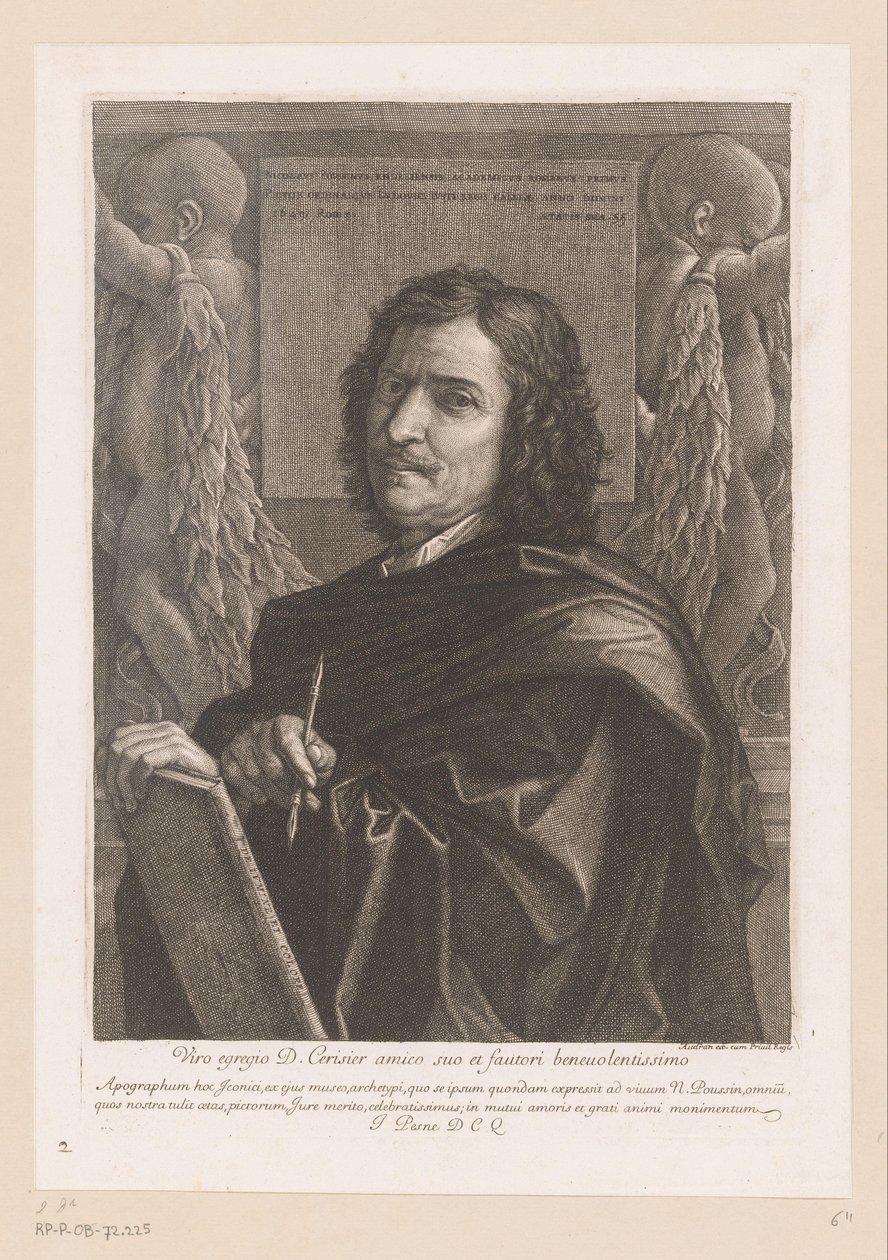 Portrait de Nicolas Poussin - Jean Pesne