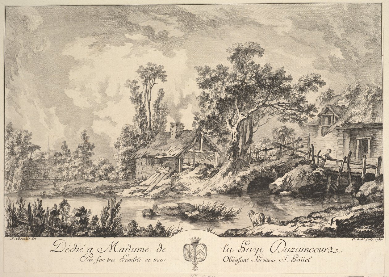 Paysage, 1759 - Jean Pierre Houel