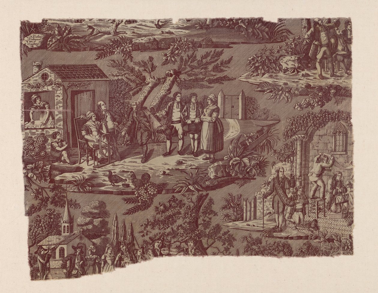 La Noce de Campagne (Tissu d