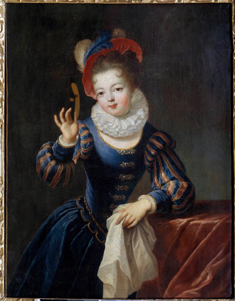 Jeune fille au masque - Jean Raoux