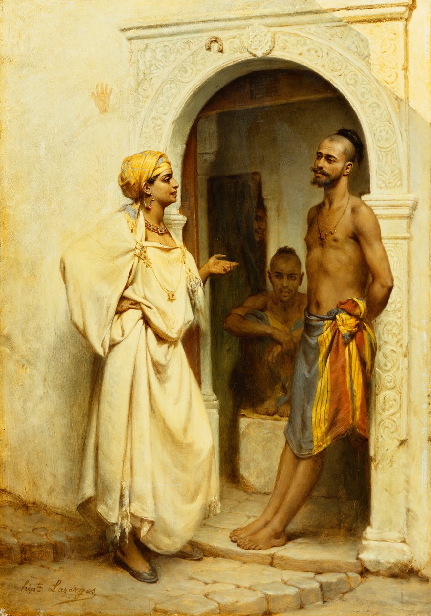 Flirt - Jean Raymond Hippolyte Lazerges