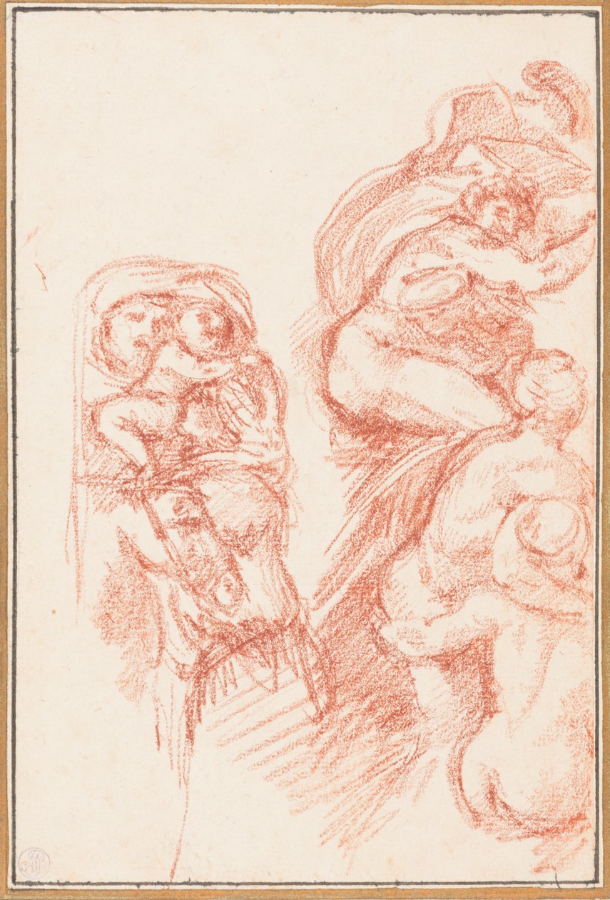 Figures du plafond de la chapelle Sixtine - Jean Robert Ango