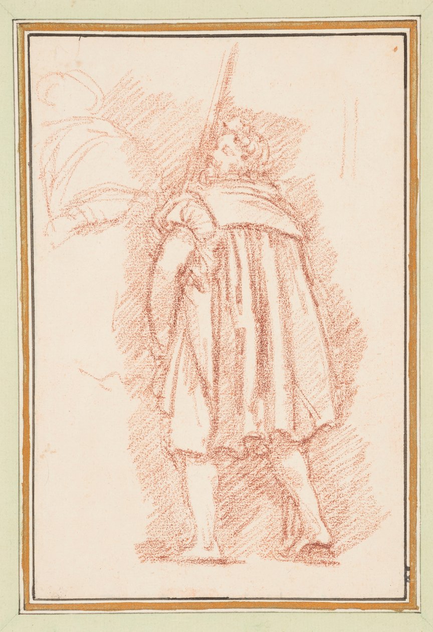 Figure masculine en costume de la Renaissance - Jean Robert Ango