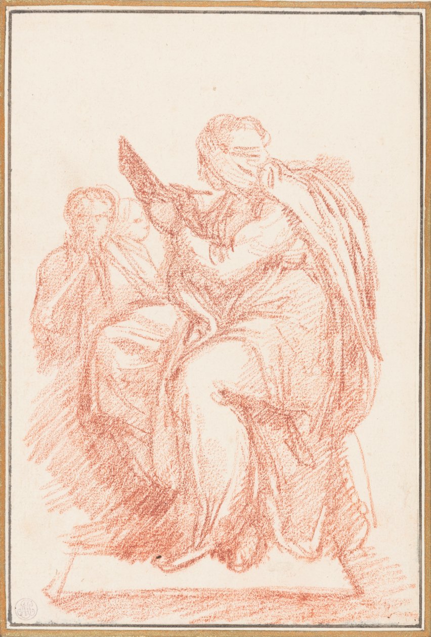 La Sibylle persane du plafond de la chapelle Sixtine - Jean-Robert Ango