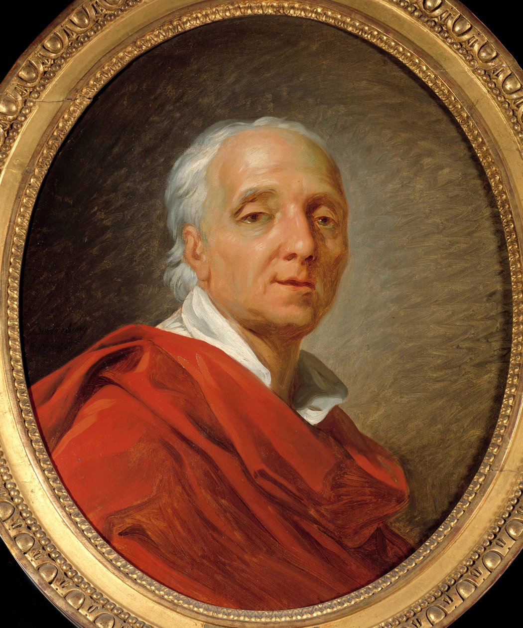 Siècle des Lumières : « Portrait de Denis Diderot (1713-1784), écrivain et philosophe » - Jean Simon Berthelemy