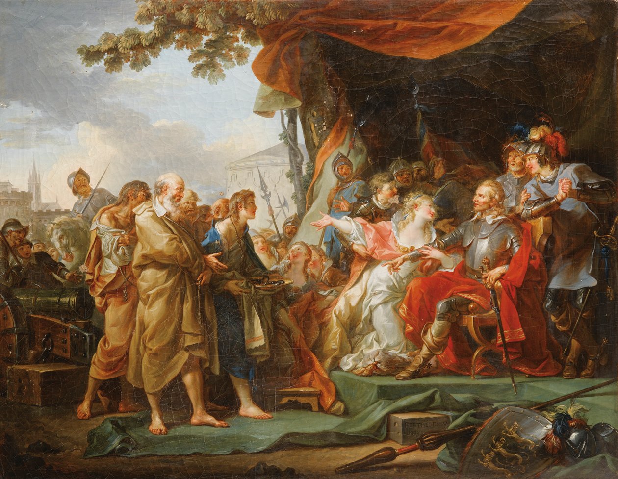 Français :  Les Bourgeois de Calais The Burghers of Calais - Jean Simon Berthelemy