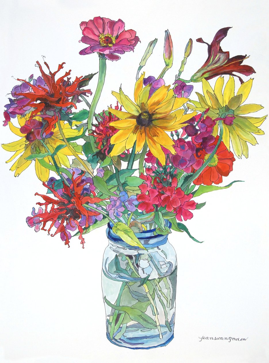 East Boothbay, 2010 (aquarelle et encre sur papier) - Jean Swan Gordon