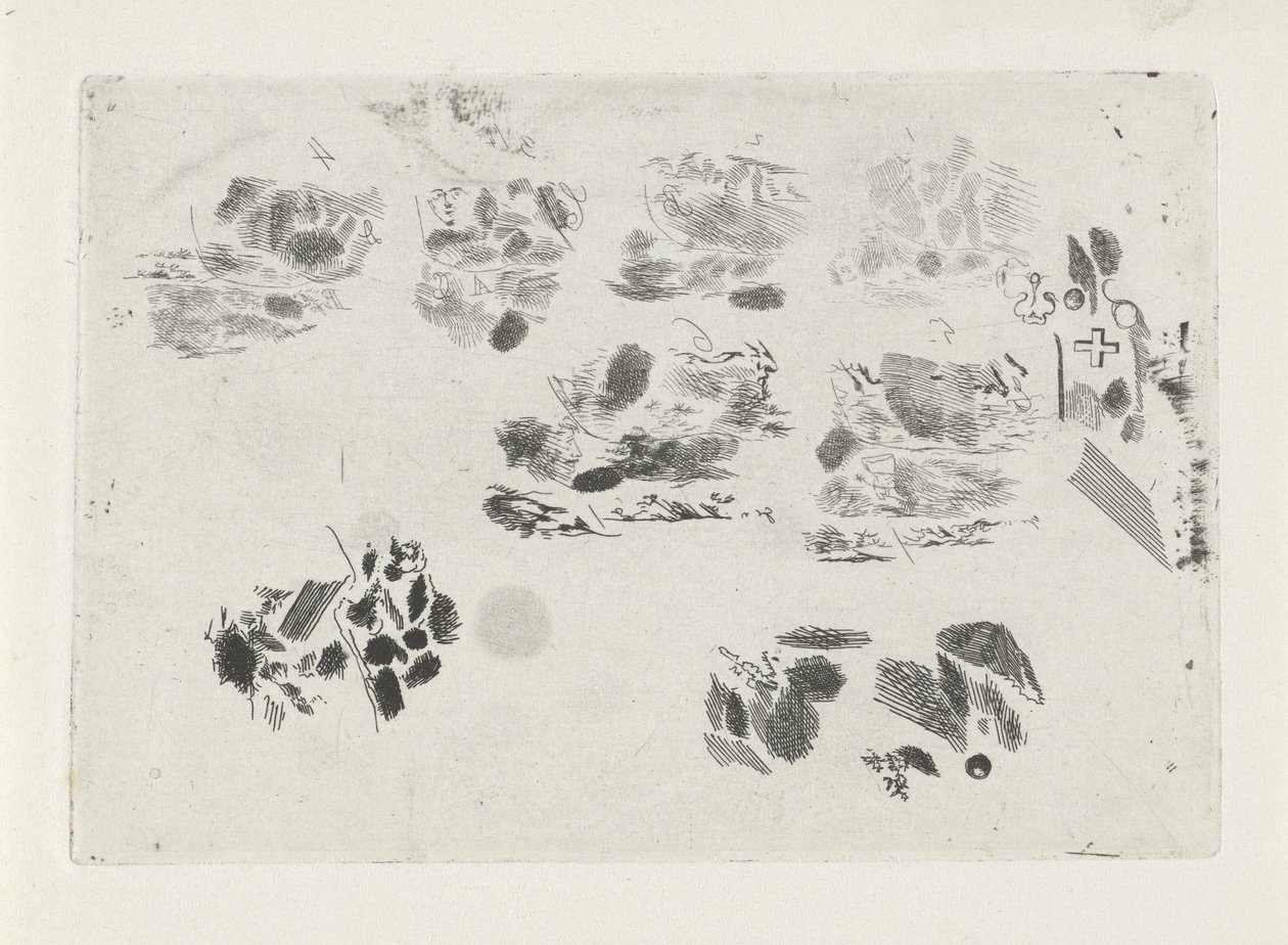 Épreuve de gravure - Jean Zacherie Mazel