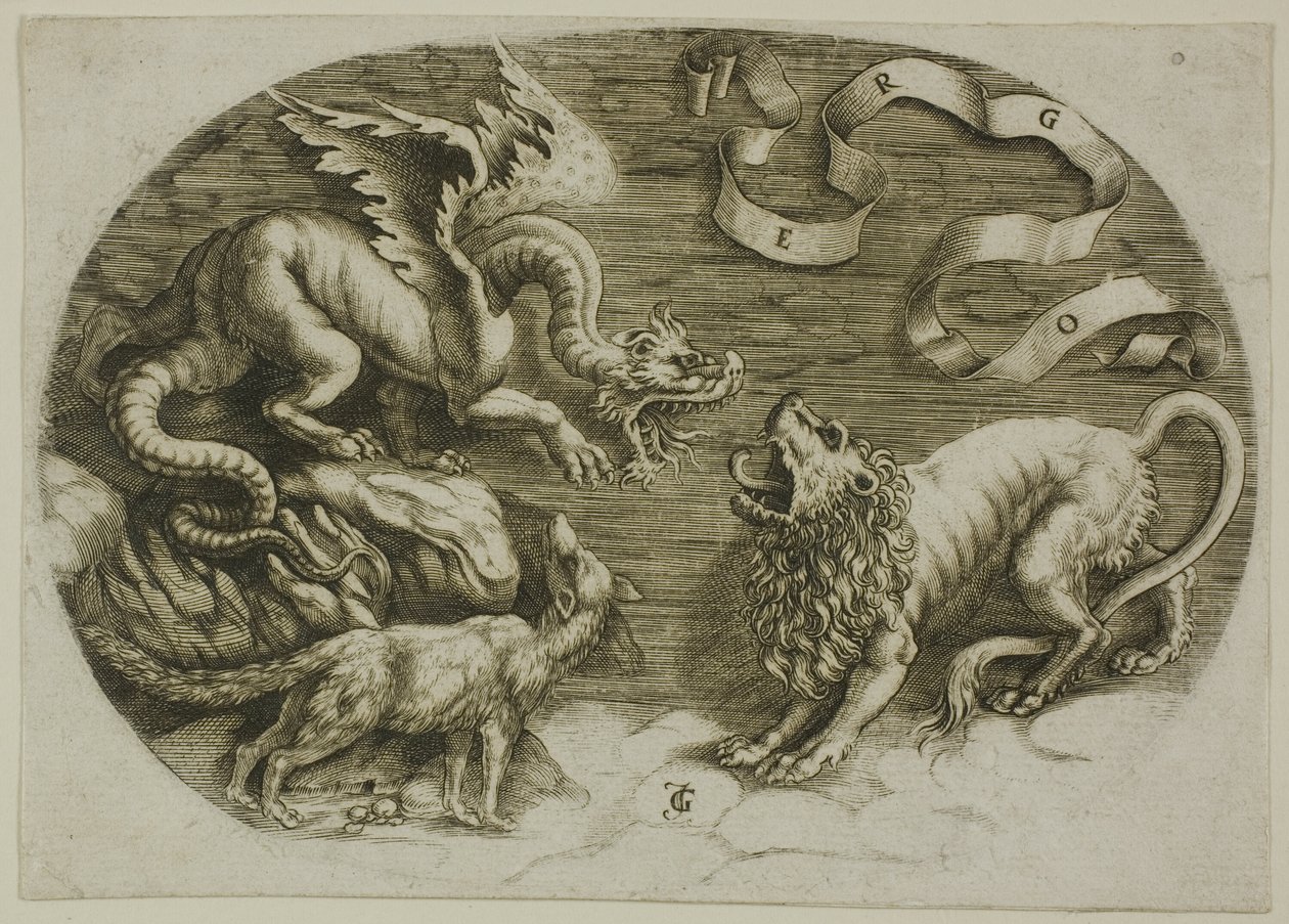 Lion, dragon et renard - Jean de Gourmont