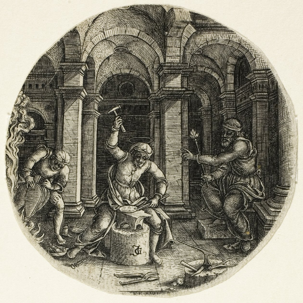 Saint Éloi et le roi Dagobert - Jean de Gourmont
