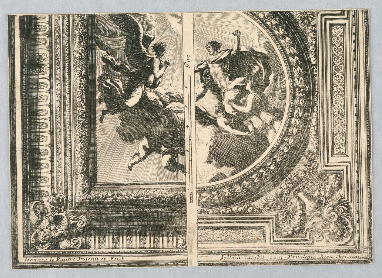 Dessins pour plafonds - Jean le Pautre