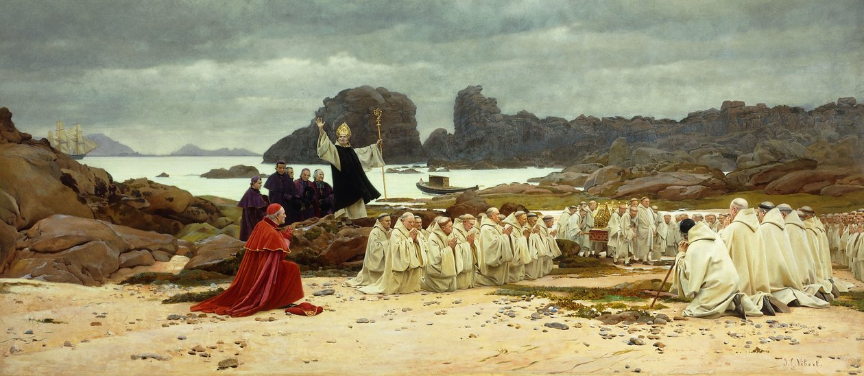 Le Retour des Reliques - Jean or Jehan Georges Vibert