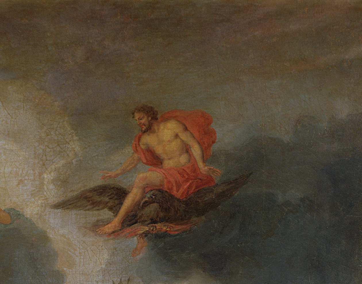Zeus (détail) des bosquets de Versailles, 1688-93 - Jean the Younger Cotelle