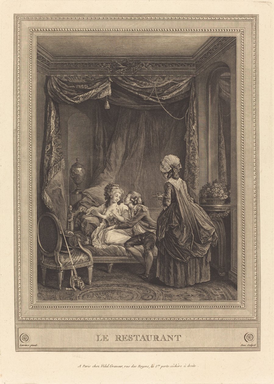 Le restaurant - Jeanne Deny or Martial Deny after Niclas Lafrensen II