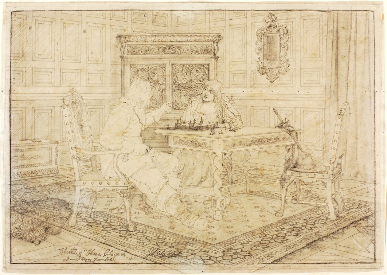 Esquisse de "Joueurs d