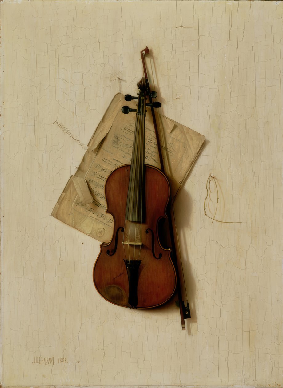 Die alte Violine von Jefferson David Chalfant
