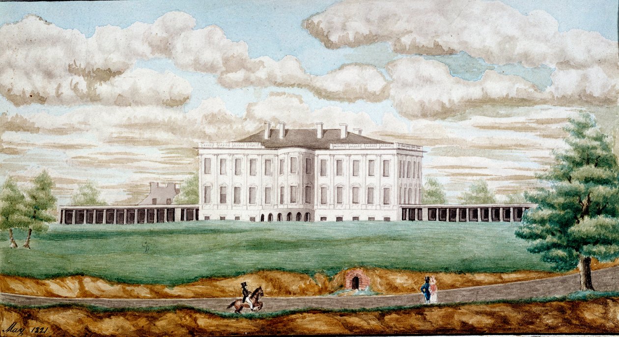 La Maison Blanche à Washington - Jefferson Vail