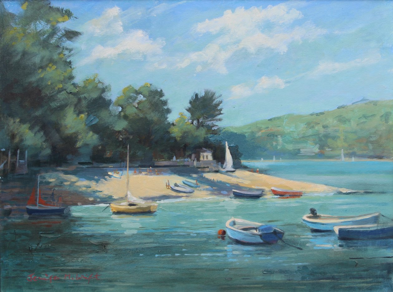 Fishermans Cove Salcombe, 2016 - Jennifer Wright