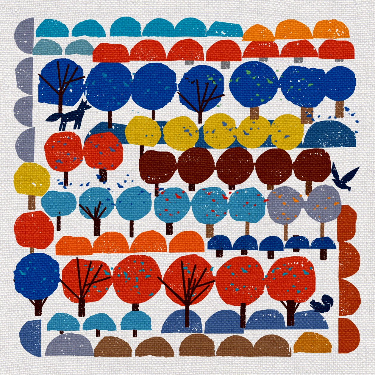 Arbres du village, 2022 - Jenny Frean