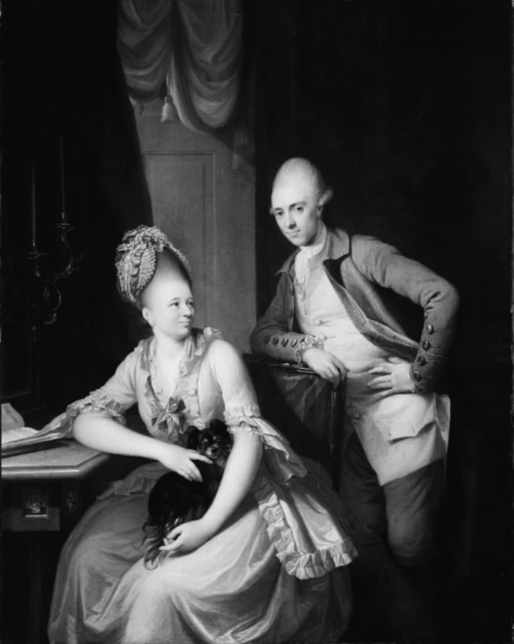 Portrait du colonel Jean-Jacques Gautier et de son épouse - Jens Juel