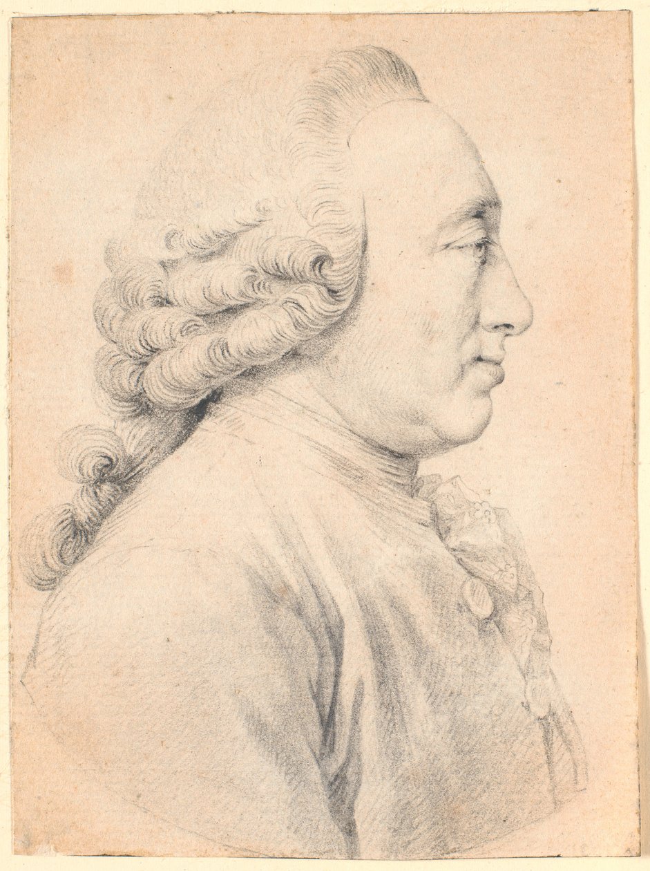 Portrait du naturaliste et philosophe suisse Charles Bonnet (1720-93) - Jens Juel