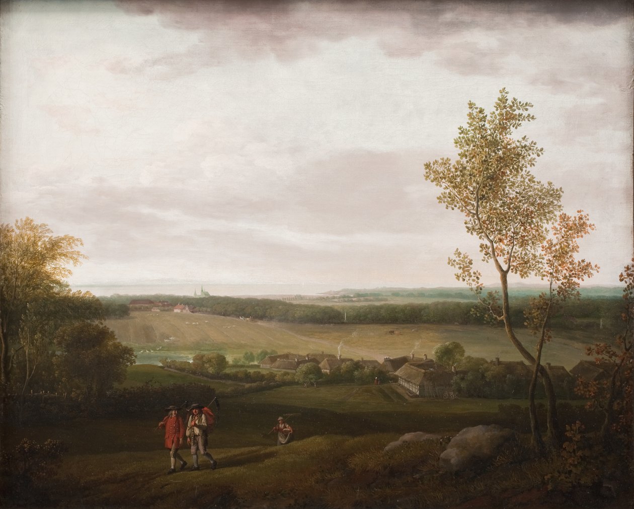 Vue de la campagne près de Jægerspris - Jens Juel