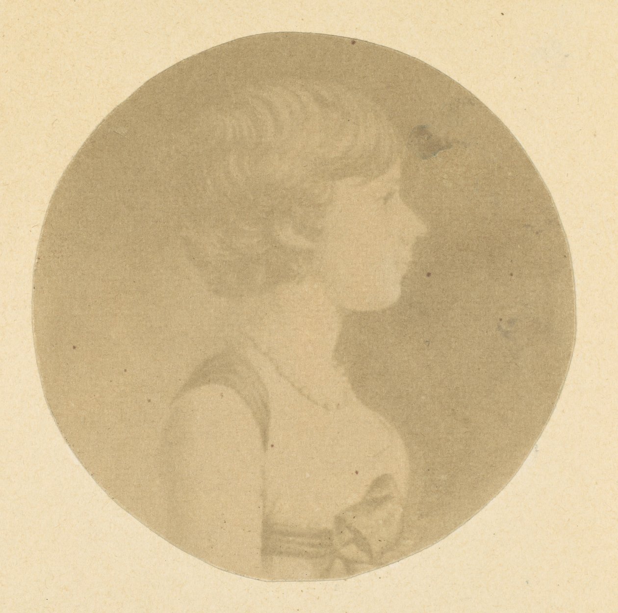 Portrait en mezzotinte d
