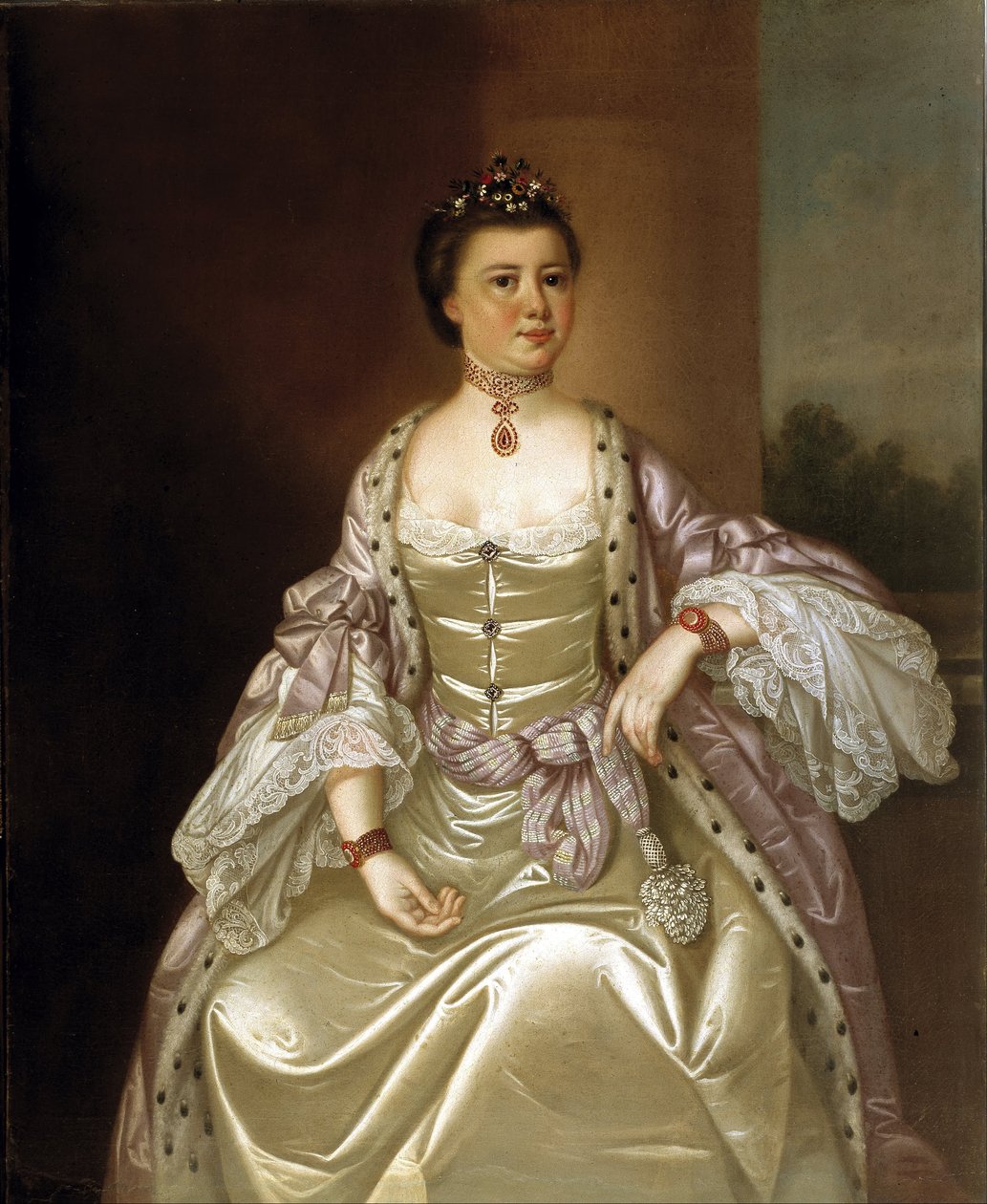 Mme Barnard Elliott, Jr (Mary Elizabeth Bellinger Elliott) - Jeremiah Theus