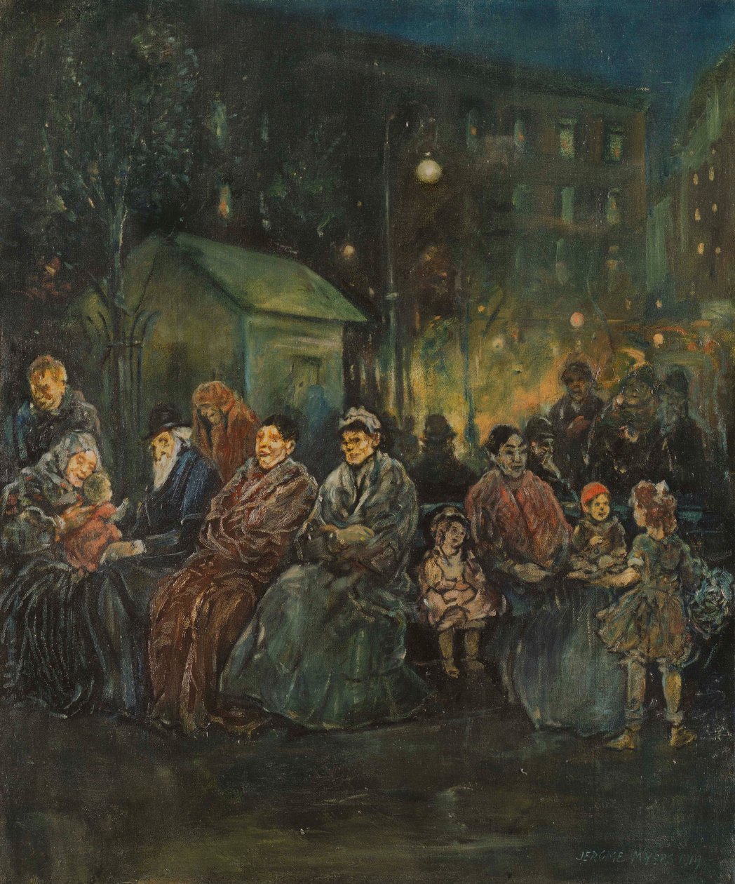 Nuit à Seward Park - Jerome Myers