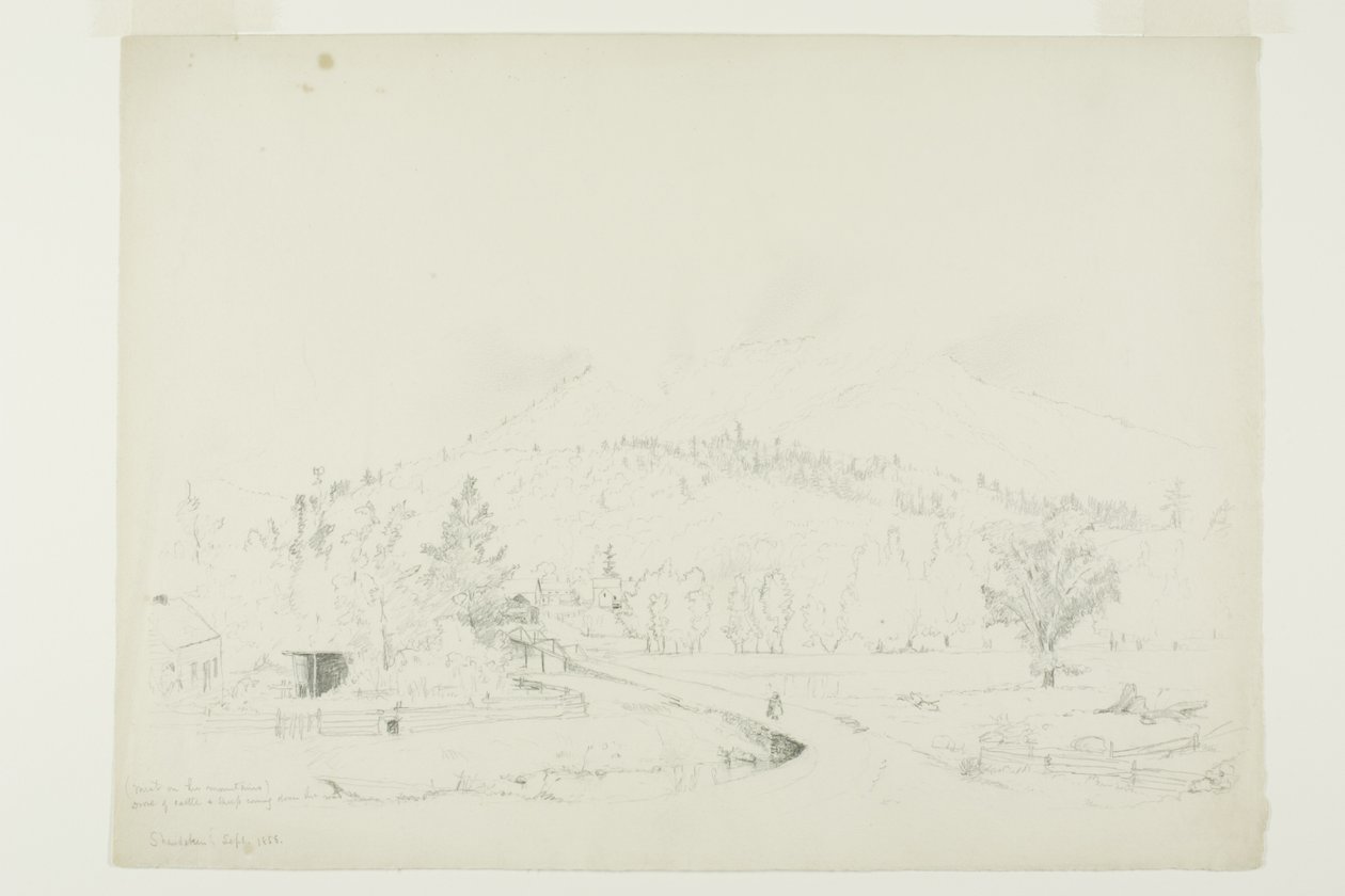 Brume sur les montagnes - Jervis McEntee
