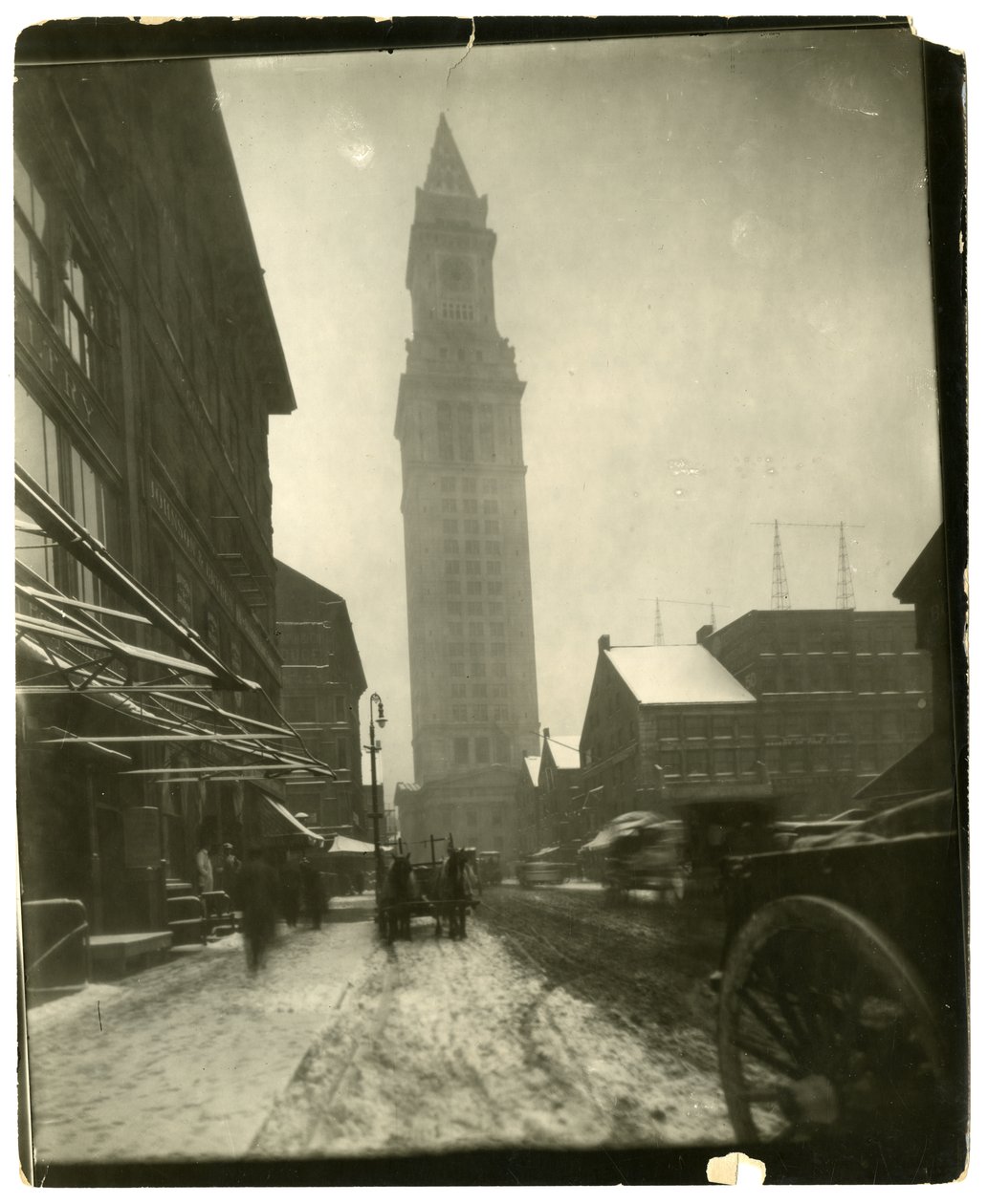 Custom House, Boston, États-Unis, vers 1902-10 - Jessie Tarbox Beals