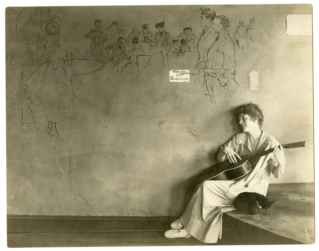 Le grenier de Grace Godwin, Greenwich Village, New York, USA - Jessie Tarbox Beals
