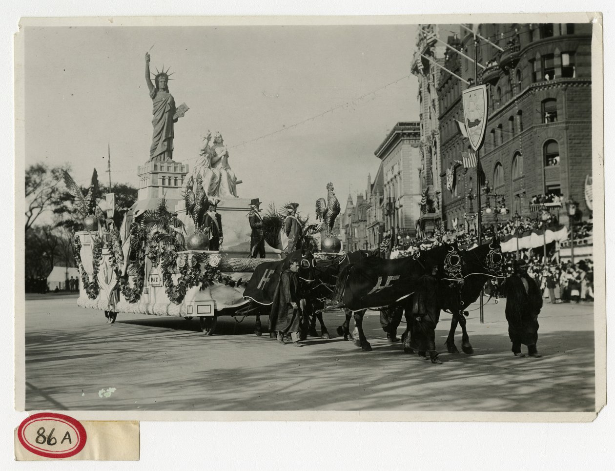 Char de parade historique n° 53 : Statue de la Liberté - Jessie Tarbox Beals