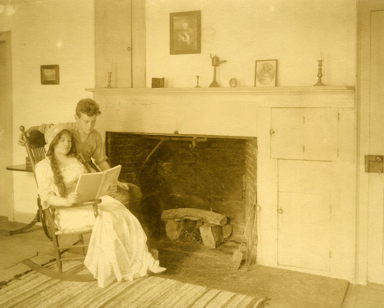 Malcolm Stewart Boylan et sa mère. Il est l
