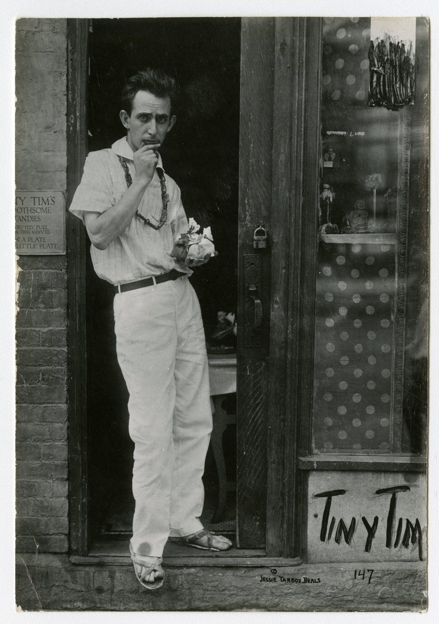 Tiny Tim, Greenwich Village, New York, USA - Jessie Tarbox Beals