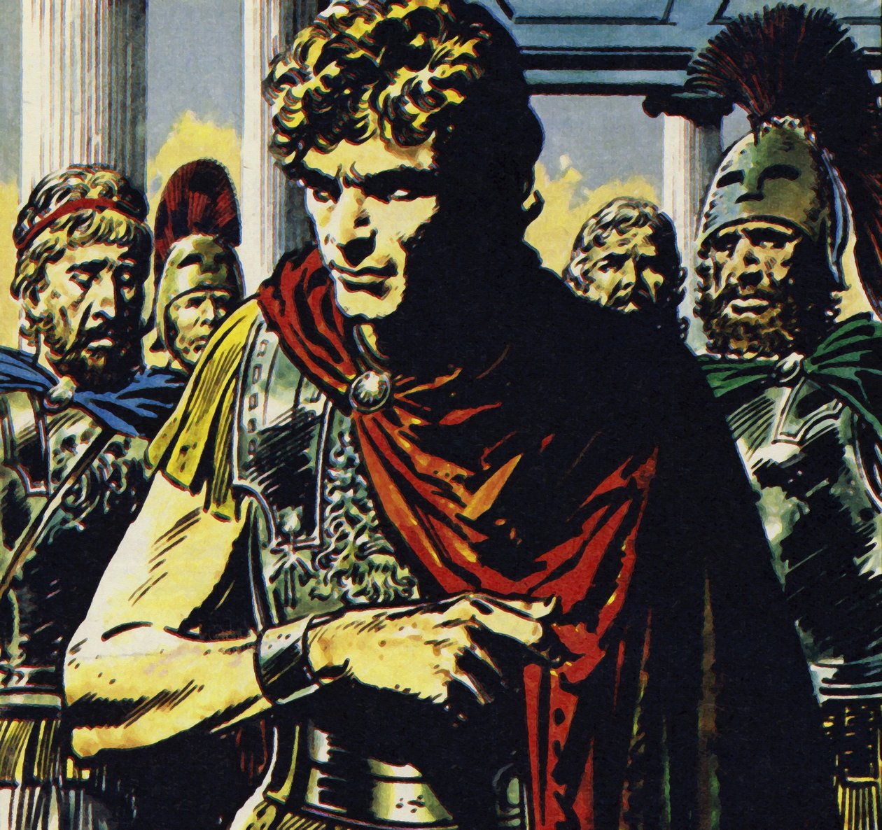 Alexandre était un tyran qui payait ou tuait ses opposants (lithographie en couleurs). - Jesus Blasco