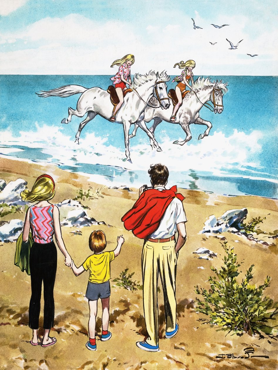 Randonnée à cheval dans le surf - Jesus Blasco