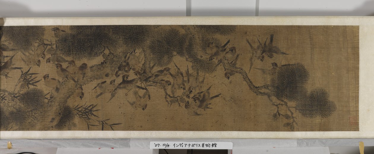 Cent oiseaux - Jiang (after) Tingxi