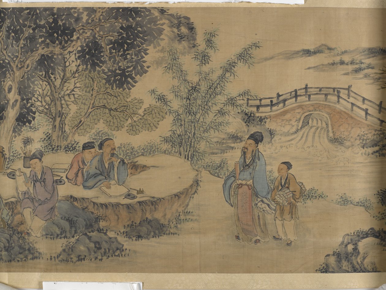 Rassemblement au Pavillon des Orchidées de Lanting - Jiuru Chen